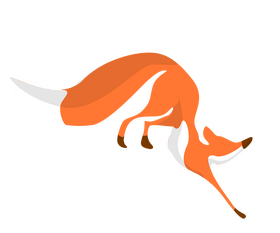 Fox illustration clipart
