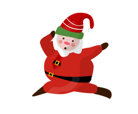 Cute Santa Claus clipart