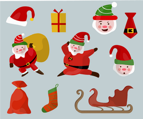 Christmas, Santa Claus vector