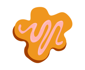 Cookie flowera free clipart