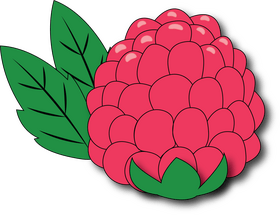 Raspberry clipart