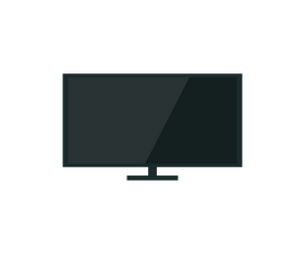 Television, cartoon TV clipart