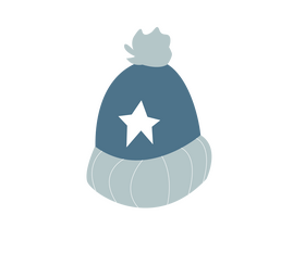 Cartoon winter hat clipart