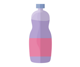 Fitness water bottle clipart