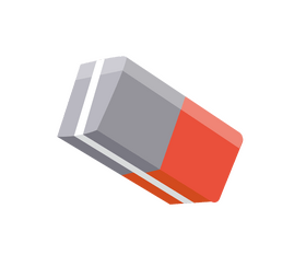 Cartoon eraser clipart