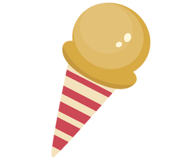 Cartoon ice cream clipart