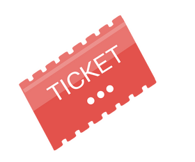 Cinema ticket cartoon clipart