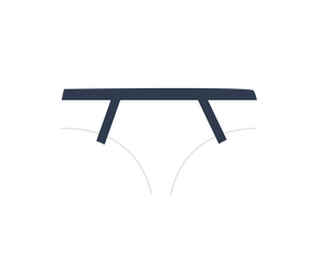 Men's underpants illustration clipart