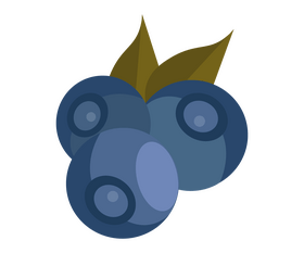 Free blueberry clipart
