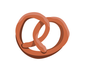 Free pretzels clipart