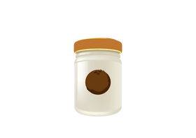 Canned Coconut Milk clipart