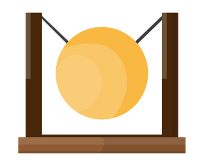 Free gong clipart