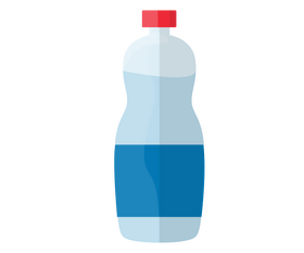 Sports water bottle illustration clipart