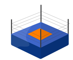 Boxing ring clipart