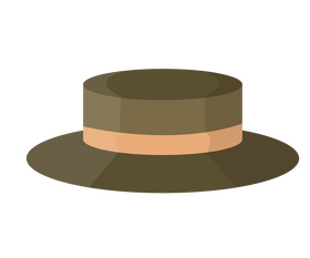 Women hat cartoon clipart