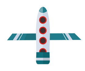 Spaceship cartoon clipart
