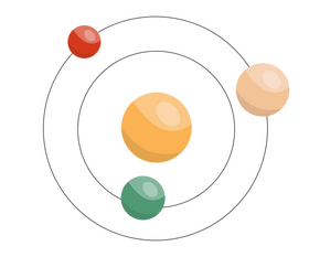 Planets illustration clipart