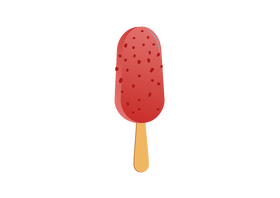 Ice Cream Bar on a Stick clipart