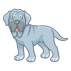 Mastiff clipart