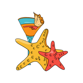 Beach Cocktail clipart