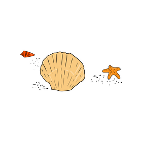 Beach Shell clipart