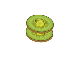 Kiwi Slices clipart