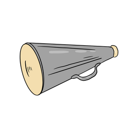 Cinema Director Bullhorn clipart