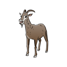 Goat clipart