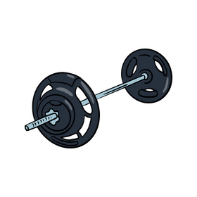 Barbells clipart