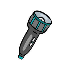 Flashlight clipart