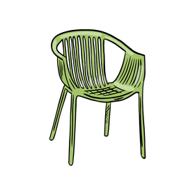 Plastic Chair clipart