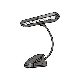 LED Table Lamp clipart