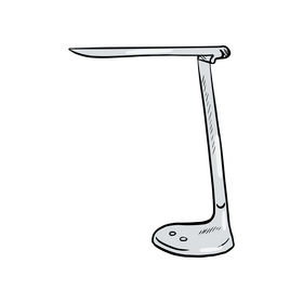 LED Table Lamp clipart