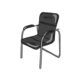 Reception Area Chair clipart