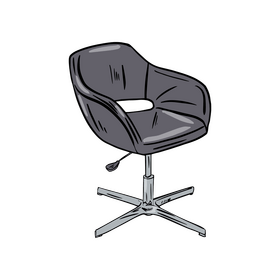 Office Stool clipart