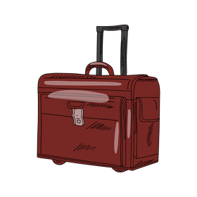 Suitcase clipart