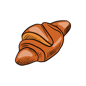 Croissant clipart