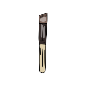 Makeup Brush clipart