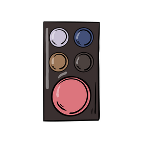 Eyeshadow Palette clipart