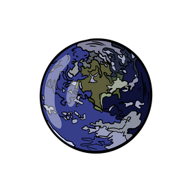 Earth planet clipart