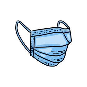 Face mask clipart