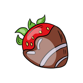 Chocolate Covered Strawberries clipart
