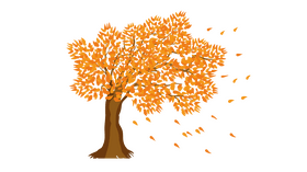 Windy Tree clipart
