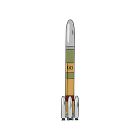 Space rocket cartoon clipart