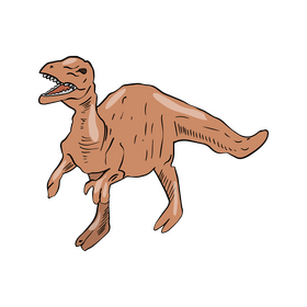 Dinosaur cartoon clipart