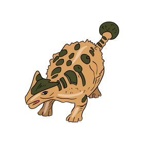 Dinosaur cartoon clipart