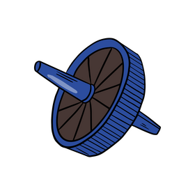 Gymnastic roller clipart