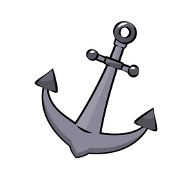 Anchor cartoon clipart