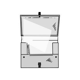Storage folder papers clipart