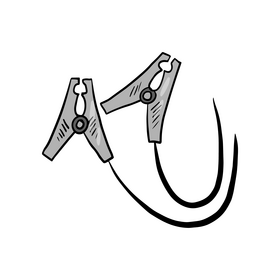 Crocodile clip clipart